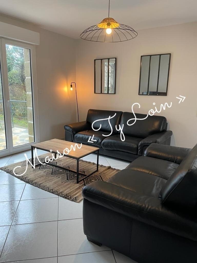 Villa Ty Loin Vue Mer 8 Personnes Logonna-Daoulas Kültér fotó